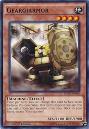 Geargiarmor (SDGR-EN008) - Structure Deck: Geargia Rampage 1st Edition Structure Deck: Geargia Rampage Yugioh Single  Squirtle Squad Card Shop.