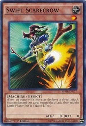 Swift Scarecrow (SDGR-EN017) - Structure Deck: Geargia Rampage 1st Edition Structure Deck: Geargia Rampage Yugioh Single  Squirtle Squad Card Shop.