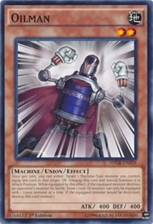 Oilman (SDGR-EN018) - Structure Deck: Geargia Rampage 1st Edition Structure Deck: Geargia Rampage Yugioh Single  Squirtle Squad Card Shop.