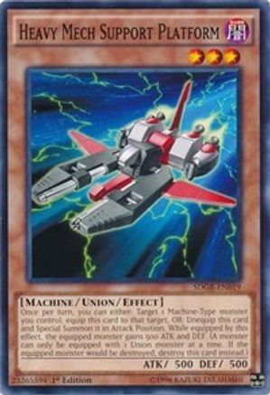 Heavy Mech Support Platform (SDGR-EN019) - Structure Deck: Geargia Rampage 1st Edition Structure Deck: Geargia Rampage Yugioh Single  Squirtle Squad Card Shop.