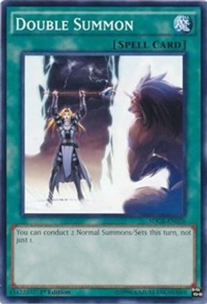 Double Summon (SDGR-EN026) - Structure Deck: Geargia Rampage 1st Edition Structure Deck: Geargia Rampage Yugioh Single  Squirtle Squad Card Shop.
