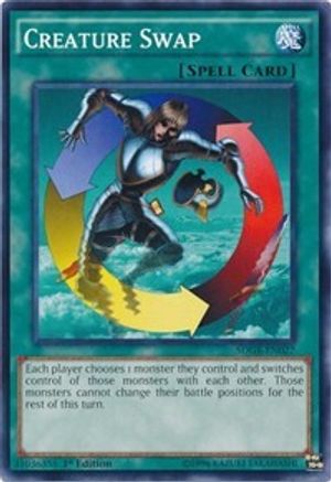 Creature Swap (SDGR-EN027) - Structure Deck: Geargia Rampage 1st Edition Structure Deck: Geargia Rampage Yugioh Single  Squirtle Squad Card Shop.