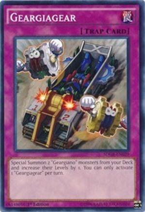 Geargiagear (SDGR-EN029) - Structure Deck: Geargia Rampage 1st Edition Structure Deck: Geargia Rampage Yugioh Single  Squirtle Squad Card Shop.