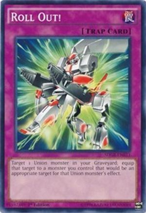 Roll Out! (SDGR-EN033) - Structure Deck: Geargia Rampage 1st Edition Structure Deck: Geargia Rampage Yugioh Single  Squirtle Squad Card Shop.