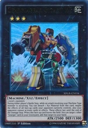 Geargiagear Gigant XG (SDGR-EN034) - Structure Deck: Geargia Rampage 1st Edition Structure Deck: Geargia Rampage Yugioh Single  Squirtle Squad Card Shop.
