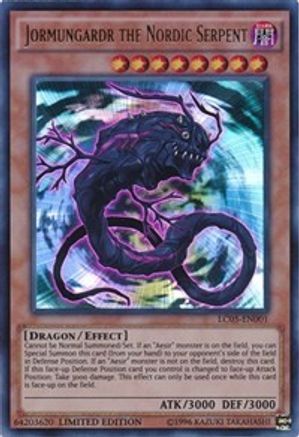 Jormungardr the Nordic Serpent (LC05-EN001) - Legendary Collection 5D's Limited Legendary Collection 5D's Yugioh Single  Squirtle Squad Card Shop.