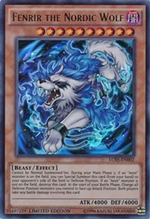 Fenrir the Nordic Wolf (LC05-EN002) - Legendary Collection 5D's Limited Legendary Collection 5D's Yugioh Single  Squirtle Squad Card Shop.