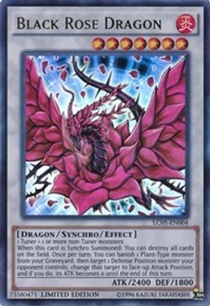 Black Rose Dragon (LC05-EN004) (LC05-EN004) - Legendary Collection 5D's Limited Legendary Collection 5D's Yugioh Single  Squirtle Squad Card Shop.