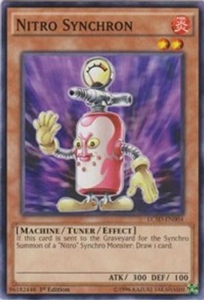 Nitro Synchron (LC5D-EN004) - Legendary Collection 5D's 1st Edition Legendary Collection 5D's Yugioh Single  Squirtle Squad Card Shop.