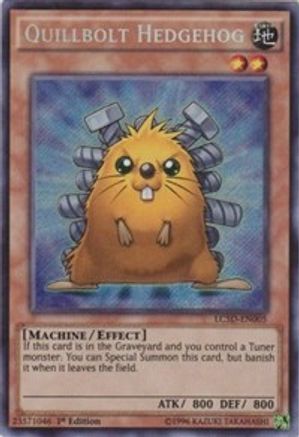 Quillbolt Hedgehog (LC5D-EN005) - Legendary Collection 5D's 1st Edition Legendary Collection 5D's Yugioh Single  Squirtle Squad Card Shop.