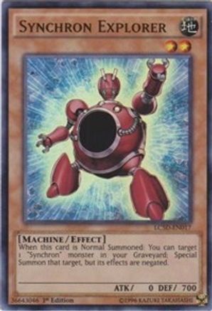 Synchron Explorer (LC5D-EN017) - Legendary Collection 5D's 1st Edition Legendary Collection 5D's Yugioh Single  Squirtle Squad Card Shop.