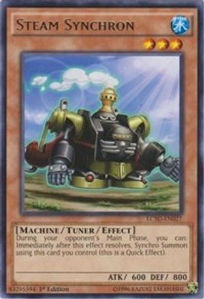 Steam Synchron (LC5D-EN027) - Legendary Collection 5D's 1st Edition Legendary Collection 5D's Yugioh Single  Squirtle Squad Card Shop.