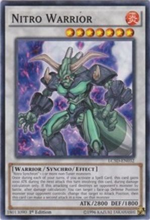 Nitro Warrior (LC5D-EN032) - Legendary Collection 5D's 1st Edition Legendary Collection 5D's Yugioh Single  Squirtle Squad Card Shop.