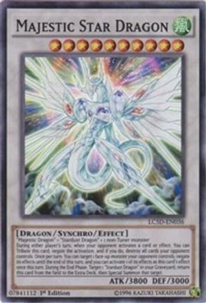 Majestic Star Dragon (LC5D-EN036) - Legendary Collection 5D's 1st Edition Legendary Collection 5D's Yugioh Single  Squirtle Squad Card Shop.