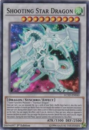 Shooting Star Dragon (LC5D-EN040) - Legendary Collection 5D's 1st Edition Legendary Collection 5D's Yugioh Single  Squirtle Squad Card Shop.