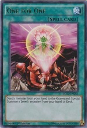 One for One (LC5D-EN045) - Legendary Collection 5D's 1st Edition Legendary Collection 5D's Yugioh Single  Squirtle Squad Card Shop.