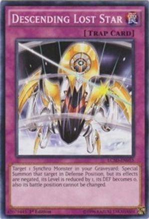 Descending Lost Star (LC5D-EN055) - Legendary Collection 5D's 1st Edition Legendary Collection 5D's Yugioh Single  Squirtle Squad Card Shop.