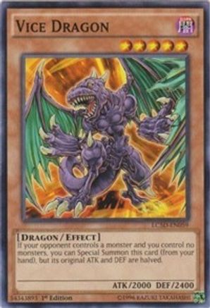 Vice Dragon (LC5D-EN059) - Legendary Collection 5D's 1st Edition Legendary Collection 5D's Yugioh Single  Squirtle Squad Card Shop.