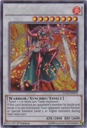 Crimson Blader (LC5D-EN074) - Legendary Collection 5D's 1st Edition Legendary Collection 5D's Yugioh Single  Squirtle Squad Card Shop.