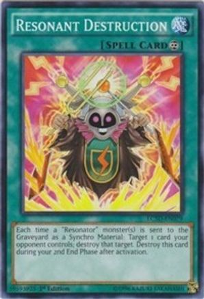 Resonant Destruction (LC5D-EN079) - Legendary Collection 5D's 1st Edition Legendary Collection 5D's Yugioh Single  Squirtle Squad Card Shop.