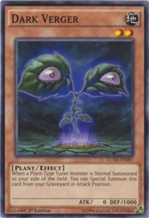 Dark Verger (LC5D-EN087) - Legendary Collection 5D's 1st Edition Legendary Collection 5D's Yugioh Single  Squirtle Squad Card Shop.