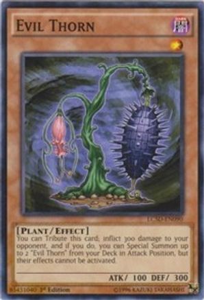 Evil Thorn (LC5D-EN090) - Legendary Collection 5D's 1st Edition Legendary Collection 5D's Yugioh Single  Squirtle Squad Card Shop.