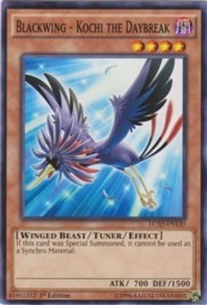 Blackwing - Kochi the Daybreak (LC5D-EN130) - Legendary Collection 5D's 1st Edition Legendary Collection 5D's Yugioh Single  Squirtle Squad Card Shop.