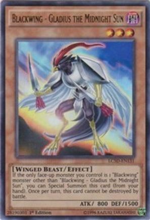 Blackwing - Gladius the Midnight Sun (LC5D-EN131) - Legendary Collection 5D's 1st Edition Legendary Collection 5D's Yugioh Single  Squirtle Squad Card Shop.