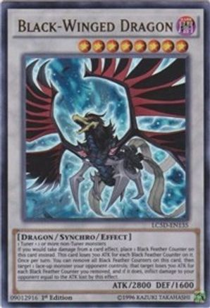 Black-Winged Dragon (UR) (LC5D-EN135) - Legendary Collection 5D's 1st Edition Legendary Collection 5D's Yugioh Single  Squirtle Squad Card Shop.