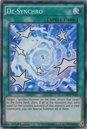 De-Synchro (LC5D-EN136) - Legendary Collection 5D's 1st Edition Legendary Collection 5D's Yugioh Single  Squirtle Squad Card Shop.