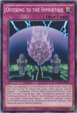 Offering to the Immortals (LC5D-EN160) - Legendary Collection 5D's 1st Edition Legendary Collection 5D's Yugioh Single  Squirtle Squad Card Shop.