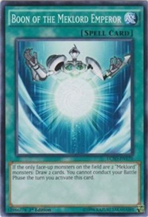 Boon of the Meklord Emperor (LC5D-EN170) - Legendary Collection 5D's 1st Edition Legendary Collection 5D's Yugioh Single  Squirtle Squad Card Shop.