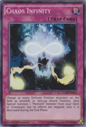 Chaos Infinity (LC5D-EN174) - Legendary Collection 5D's 1st Edition Legendary Collection 5D's Yugioh Single  Squirtle Squad Card Shop.