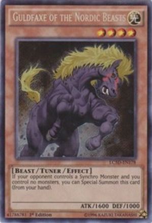 Guldfaxe of the Nordic Beasts (LC5D-EN178) - Legendary Collection 5D's 1st Edition Legendary Collection 5D's Yugioh Single  Squirtle Squad Card Shop.