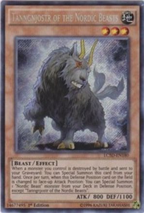 Tanngnjostr of the Nordic Beasts (LC5D-EN180) - Legendary Collection 5D's 1st Edition Legendary Collection 5D's Yugioh Single  Squirtle Squad Card Shop.