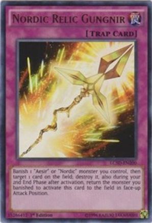 Nordic Relic Gungnir (LC5D-EN200) - Legendary Collection 5D's 1st Edition Legendary Collection 5D's Yugioh Single  Squirtle Squad Card Shop.