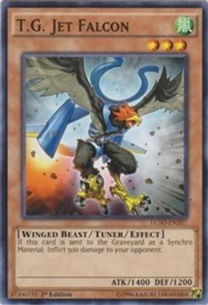 T.G. Jet Falcon (LC5D-EN207) - Legendary Collection 5D's 1st Edition Legendary Collection 5D's Yugioh Single  Squirtle Squad Card Shop.
