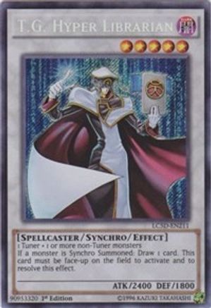 T.G. Hyper Librarian (LC5D-EN211) - Legendary Collection 5D's 1st Edition Legendary Collection 5D's Yugioh Single  Squirtle Squad Card Shop.