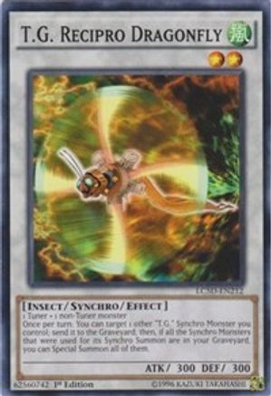 T.G. Recipro Dragonfly (LC5D-EN212) - Legendary Collection 5D's 1st Edition Legendary Collection 5D's Yugioh Single  Squirtle Squad Card Shop.