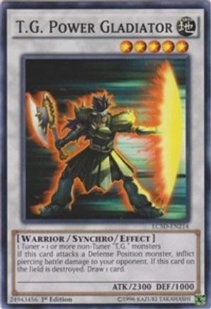 T.G. Power Gladiator (LC5D-EN214) - Legendary Collection 5D's 1st Edition Legendary Collection 5D's Yugioh Single  Squirtle Squad Card Shop.
