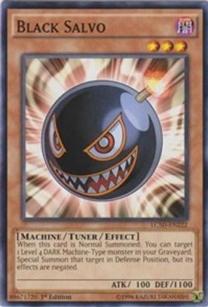 Black Salvo (LC5D-EN222) - Legendary Collection 5D's 1st Edition Legendary Collection 5D's Yugioh Single  Squirtle Squad Card Shop.