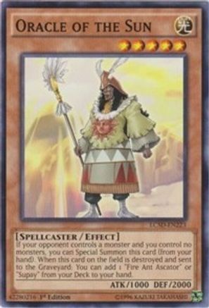 Oracle of the Sun (LC5D-EN223) - Legendary Collection 5D's 1st Edition Legendary Collection 5D's Yugioh Single  Squirtle Squad Card Shop.