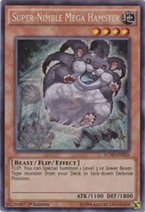 Super-Nimble Mega Hamster (LC5D-EN226) - Legendary Collection 5D's 1st Edition Legendary Collection 5D's Yugioh Single  Squirtle Squad Card Shop.