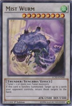 Mist Wurm (LC5D-EN240) - Legendary Collection 5D's 1st Edition Legendary Collection 5D's Yugioh Single  Squirtle Squad Card Shop.