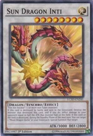 Sun Dragon Inti (LC5D-EN241) - Legendary Collection 5D's 1st Edition Legendary Collection 5D's Yugioh Single  Squirtle Squad Card Shop.