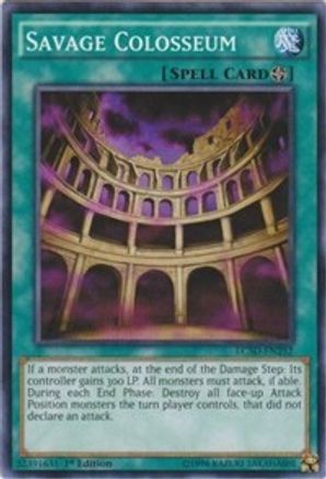 Savage Colosseum (LC5D-EN252) - Legendary Collection 5D's 1st Edition Legendary Collection 5D's Yugioh Single  Squirtle Squad Card Shop.