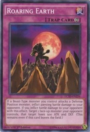 Roaring Earth (LC5D-EN254) - Legendary Collection 5D's 1st Edition Legendary Collection 5D's Yugioh Single  Squirtle Squad Card Shop.