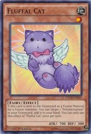 Fluffal Cat (NECH-EN019) - The New Challengers Unlimited The New Challengers Yugioh Single  Squirtle Squad Card Shop.
