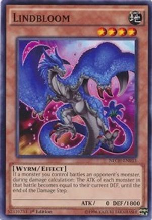 Lindbloom (NECH-EN033) - The New Challengers 1st Edition The New Challengers Yugioh Single  Squirtle Squad Card Shop.