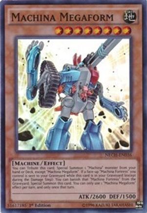 Machina Megaform (NECH-EN036) - The New Challengers Unlimited The New Challengers Yugioh Single  Squirtle Squad Card Shop.